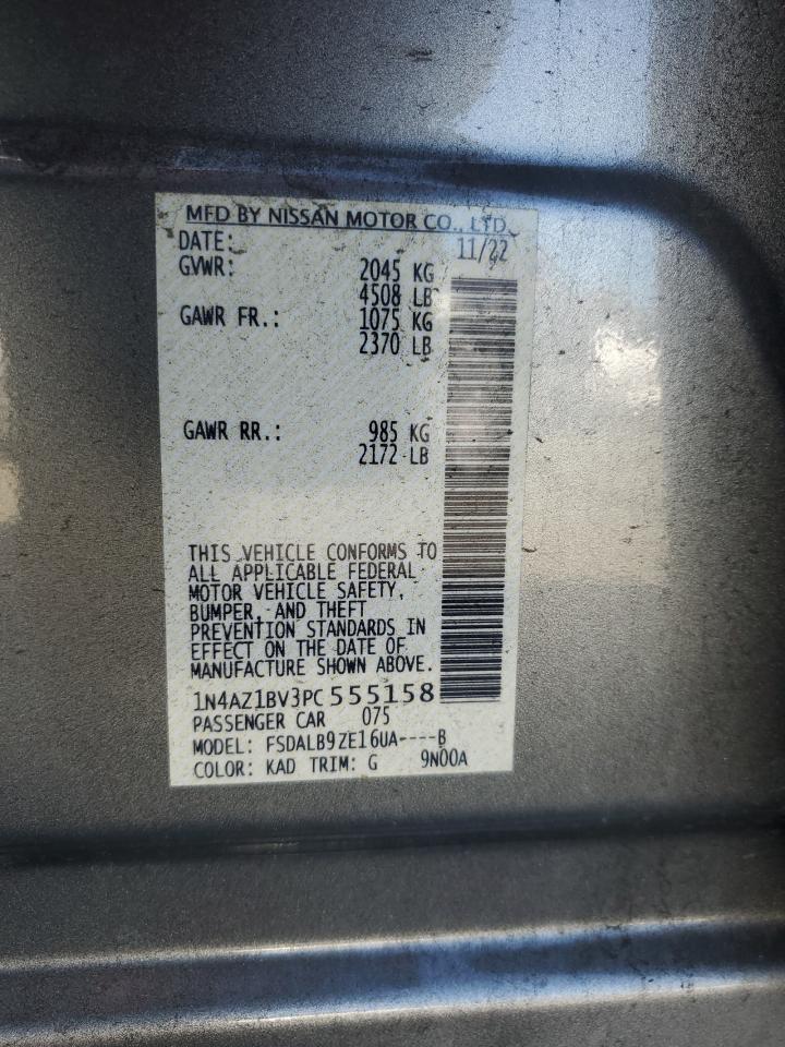 2023 NISSAN LEAF S VIN:1N4AZ1BV3PC555158
