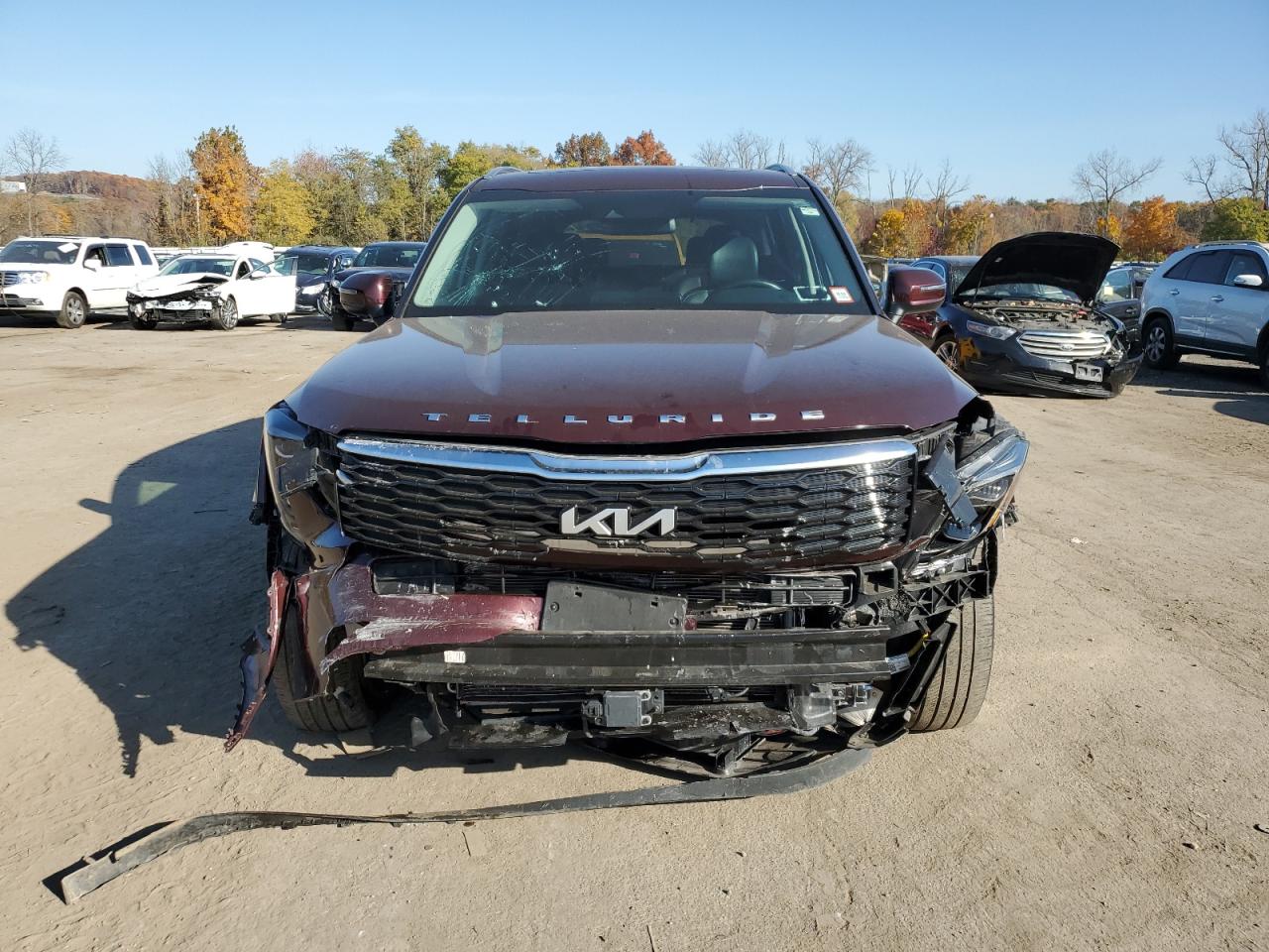 2022 KIA TELLURIDE S VIN:5XYP6DHC1NG232403