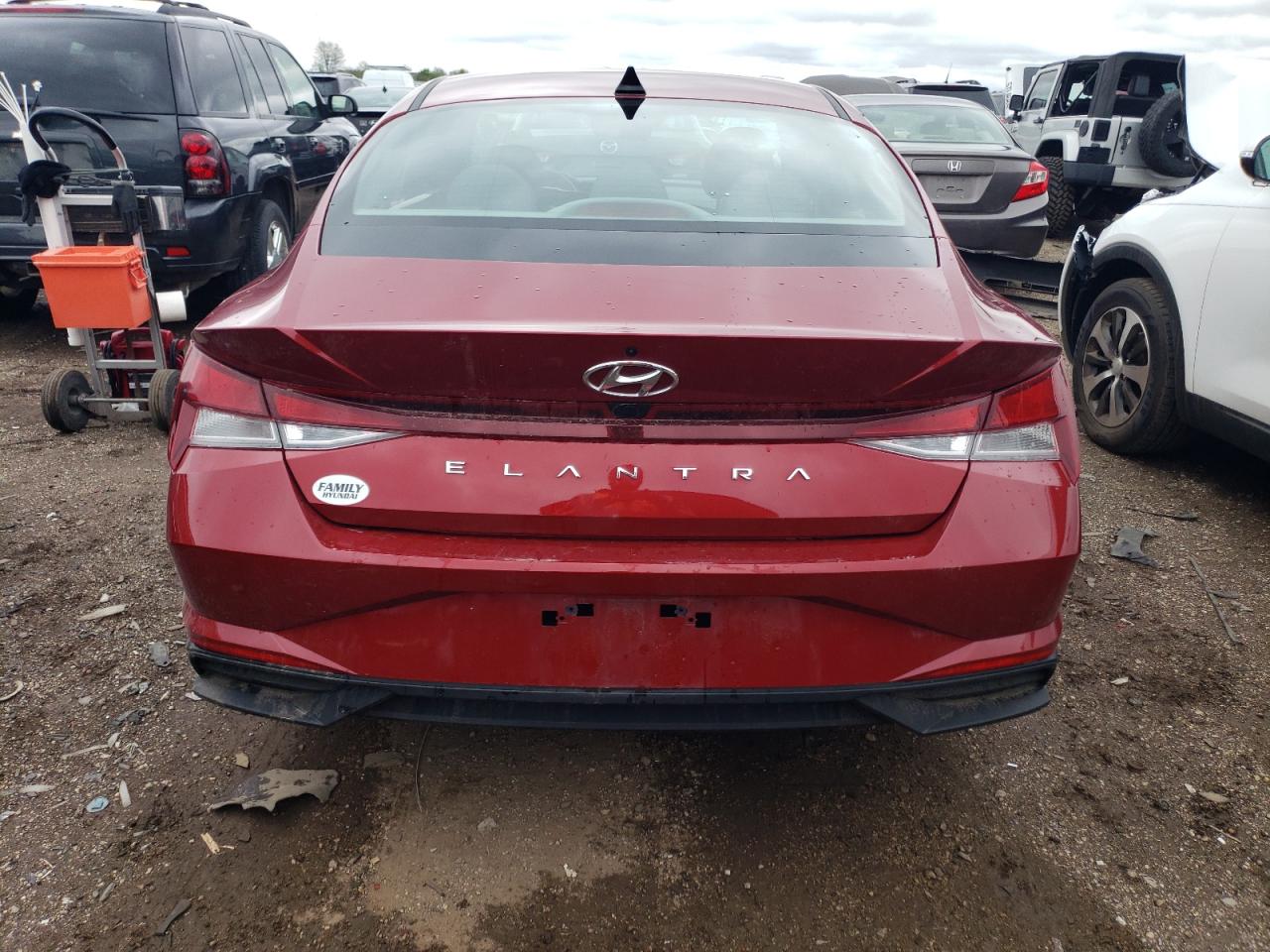 2023 HYUNDAI ELANTRA SEL VIN:KMHLS4AG6PU610073