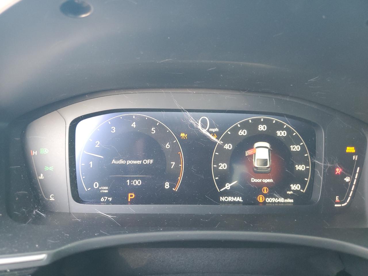 2024 HONDA CIVIC SPORT TOURING VIN:19XFL1H80RE021338