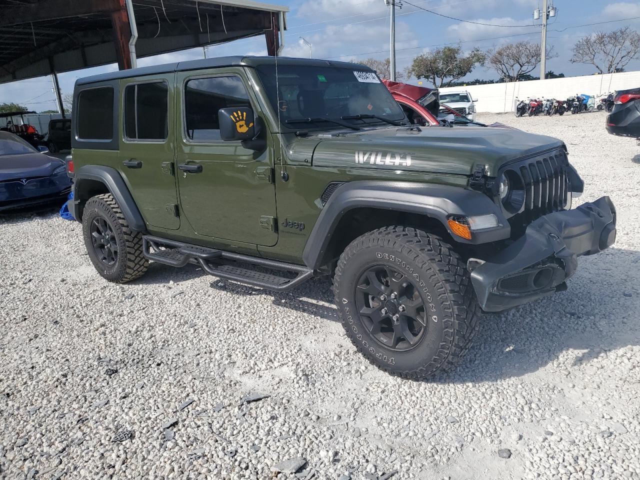 2023 JEEP WRANGLER SPORT VIN:1C4HJXDN5PW509345