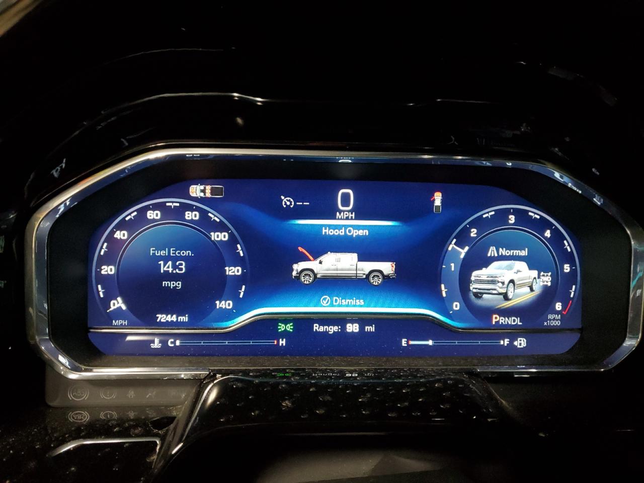 2024 CHEVROLET SILVERADO K1500 RST VIN:1GCRDEED2RZ401790