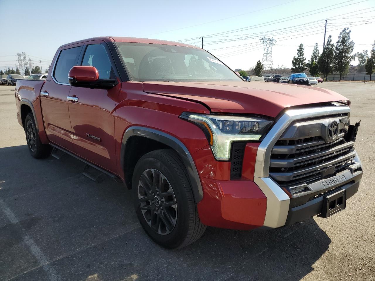 2022 TOYOTA TUNDRA CREWMAX LIMITED VIN:5TFJA5AB4NX015453