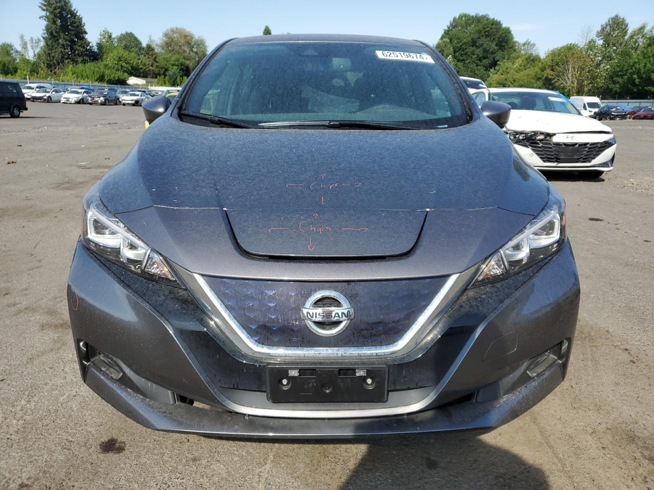 2022 NISSAN LEAF SV VIN:1N4AZ1CV9NC554219