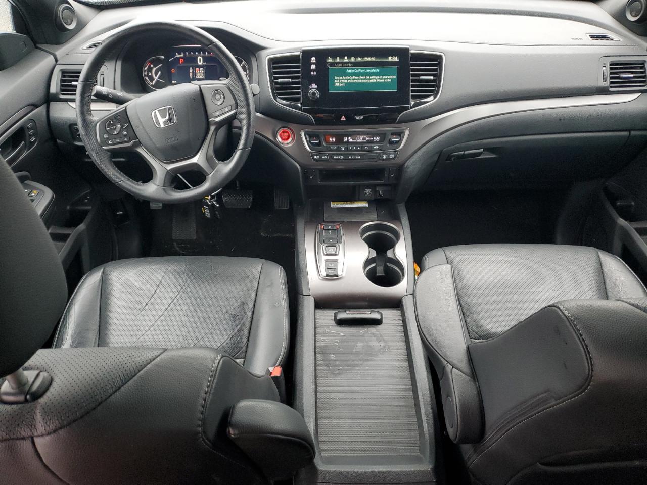 2022 HONDA PASSPORT EXL VIN:5FNYF8H58NB027858