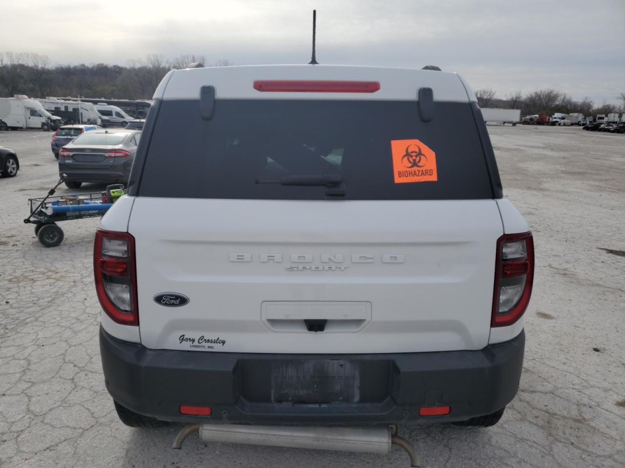 2022 FORD BRONCO SPORT BIG BEND VIN:3FMCR9B6XNRE12969