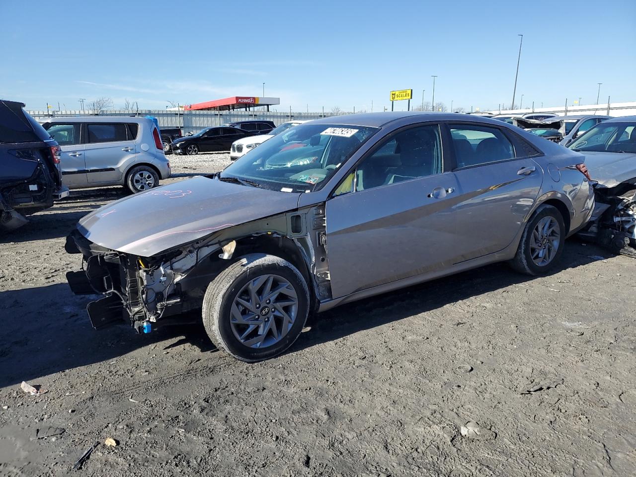 2024 HYUNDAI ELANTRA SEL VIN:KMHLM4DG5RU672377