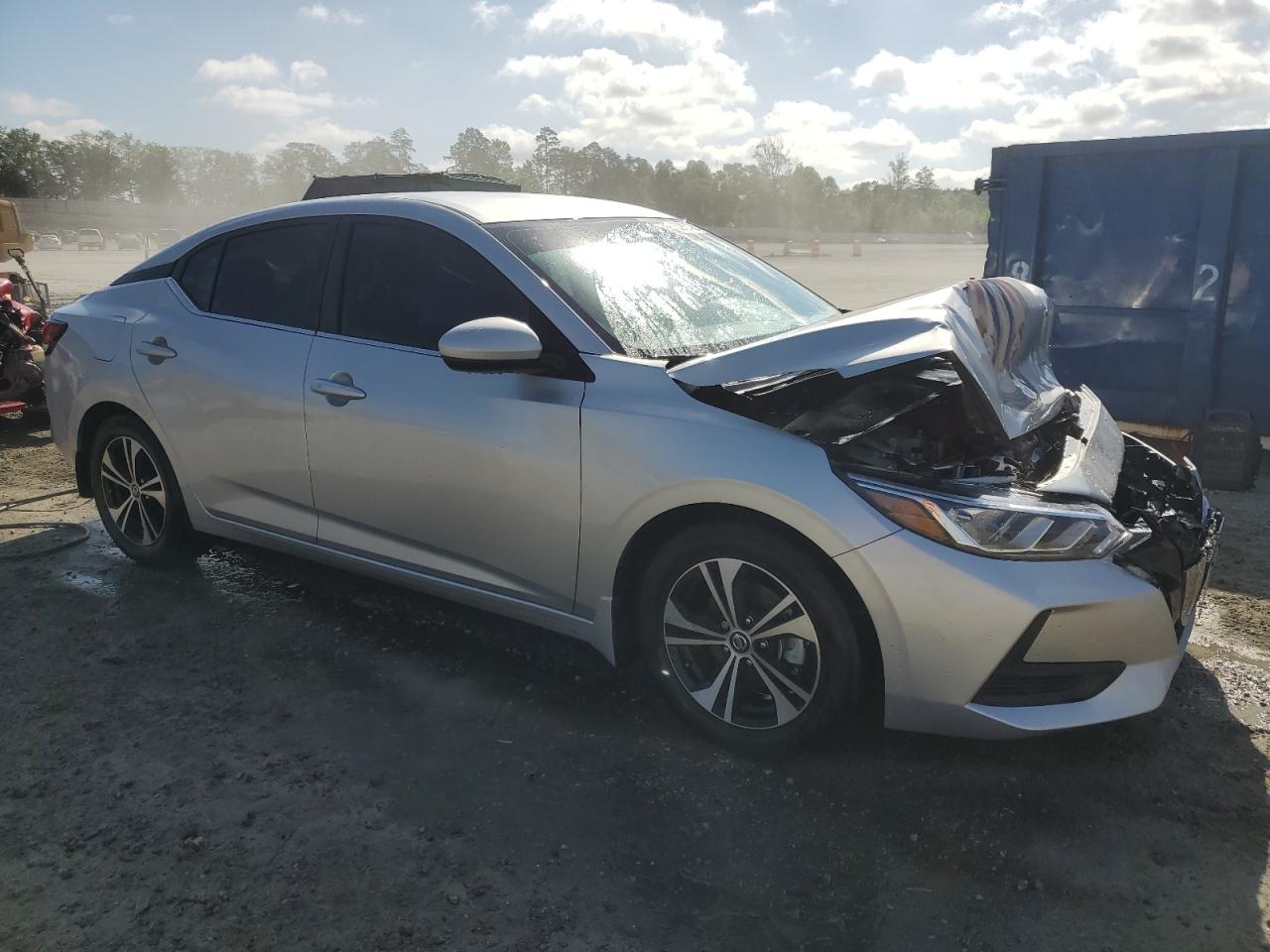 2022 NISSAN SENTRA SV VIN:3N1AB8CV8NY287012