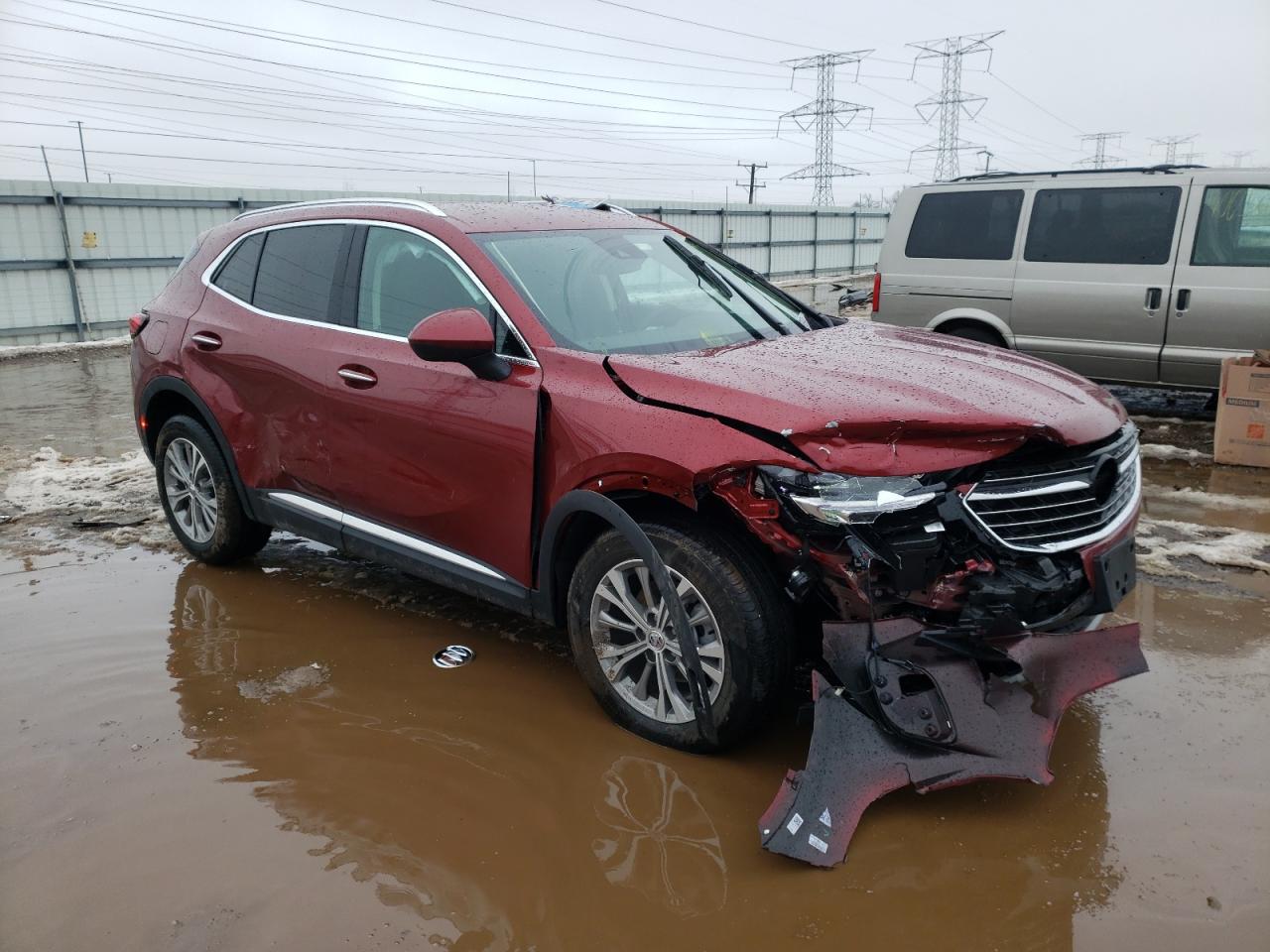 2023 BUICK ENVISION PREFERRED VIN:LRBFZMR4XPD099148