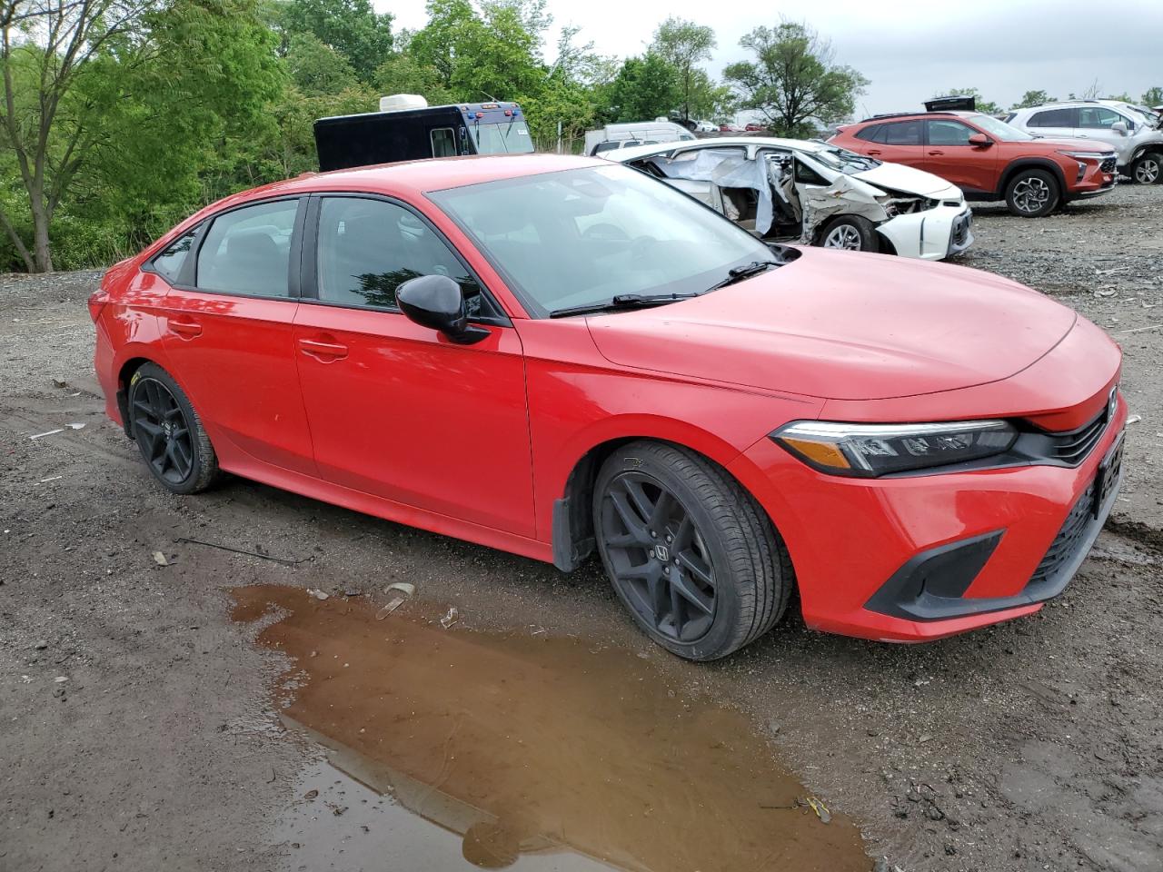 2022 HONDA CIVIC SPORT VIN:2HGFE2F52NH527780