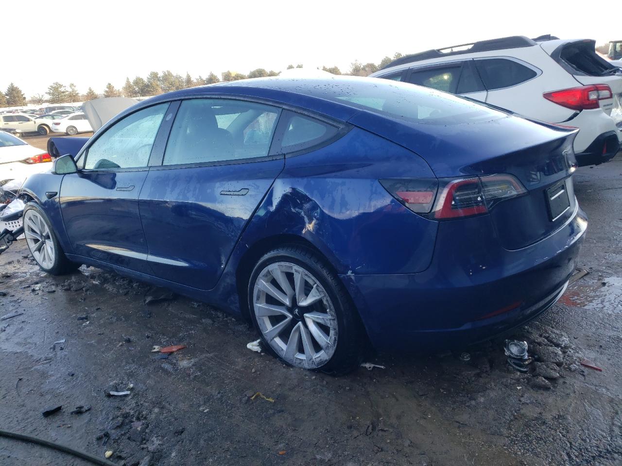 2022 TESLA MODEL 3  VIN:5YJ3E1EAXNF190260