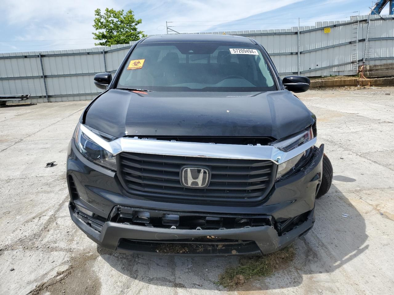 2023 HONDA RIDGELINE RTL VIN:5FPYK3F54PB064059