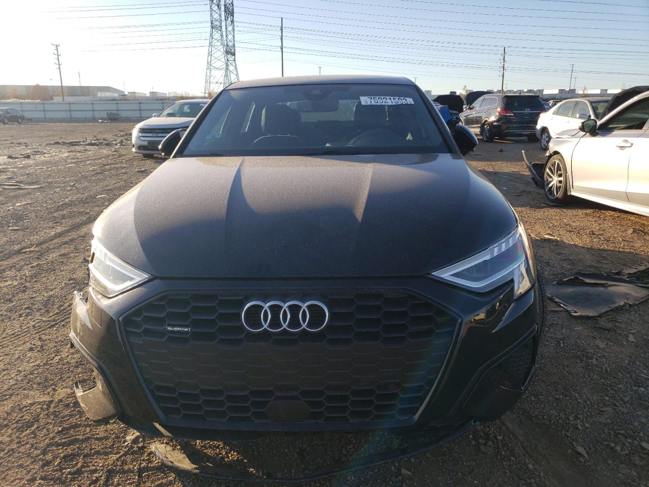 2023 AUDI A3 PREMIUM VIN:WAUGUDGY8PA143785