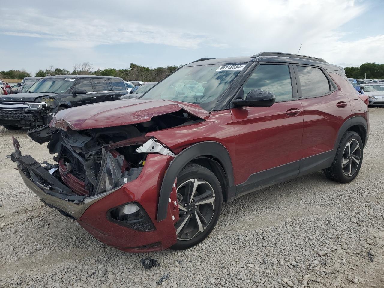 2022 CHEVROLET TRAILBLAZER RS VIN:KL79MTSL7NB054828