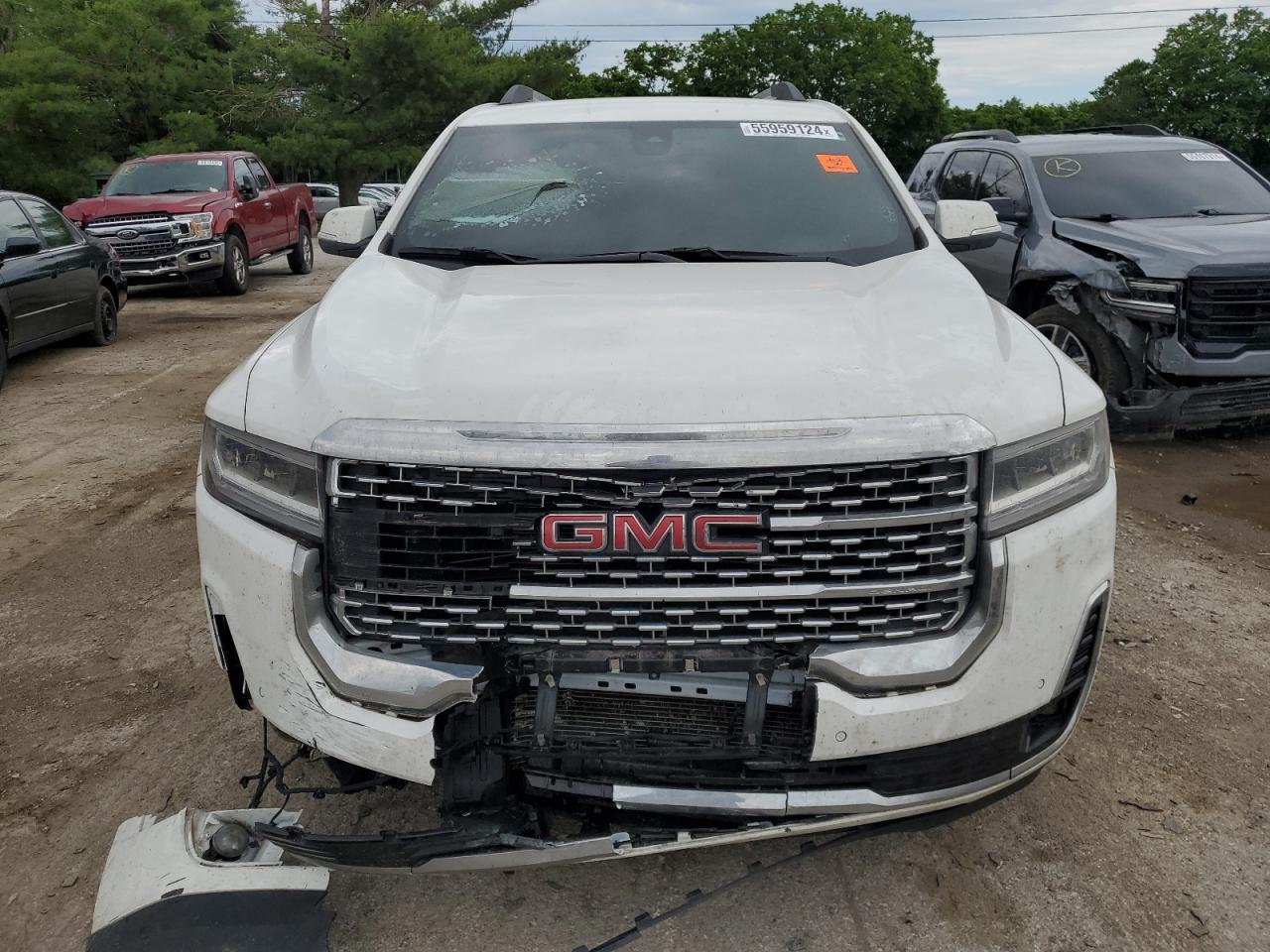 2022 GMC ACADIA DENALI VIN:1GKKNXLS4NZ119483