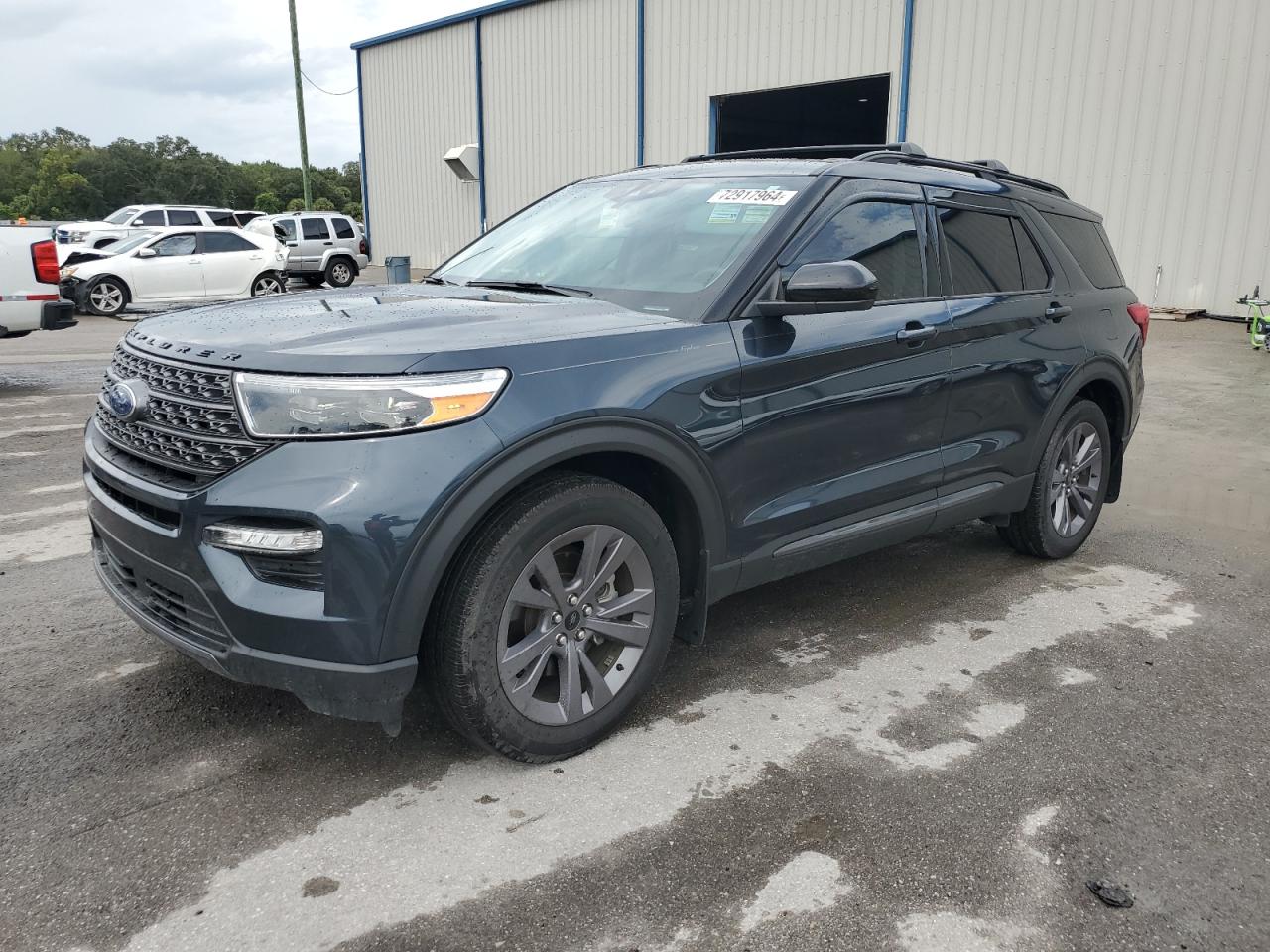 2022 FORD EXPLORER XLT VIN:1FMSK7DH6NGA70107