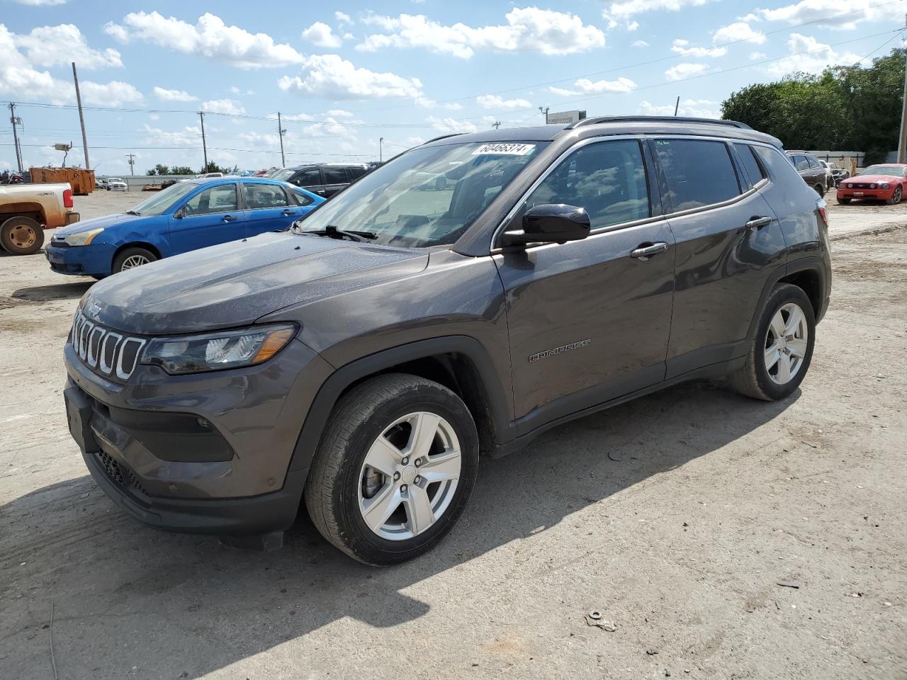 2022 JEEP COMPASS LATITUDE VIN:3C4NJCBB6NT120172