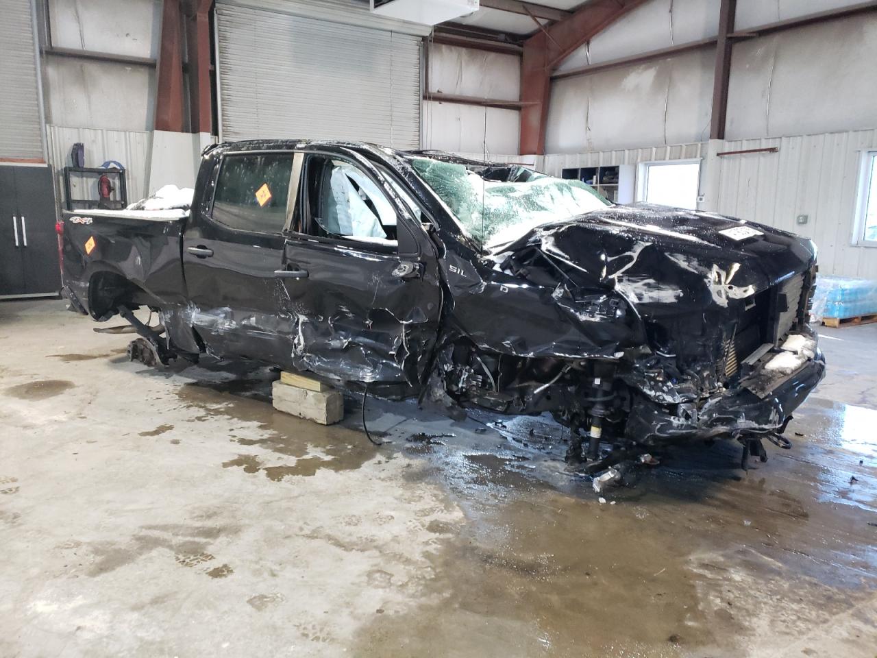 2022 CHEVROLET SILVERADO K1500 CUSTOM VIN:1GCPDBEK5NZ586898