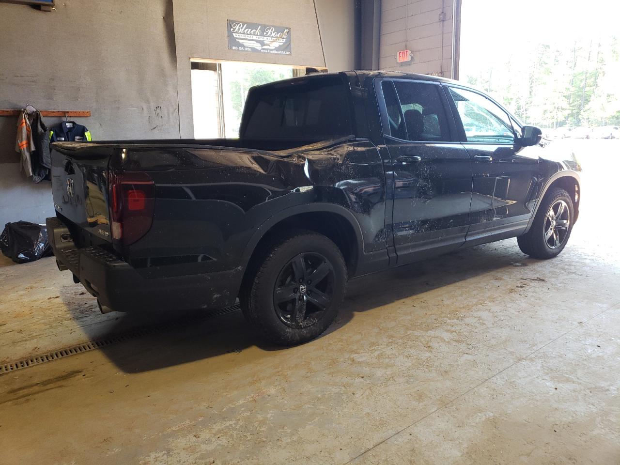 2023 HONDA RIDGELINE BLACK EDITION VIN:5FPYK3F88PB047436