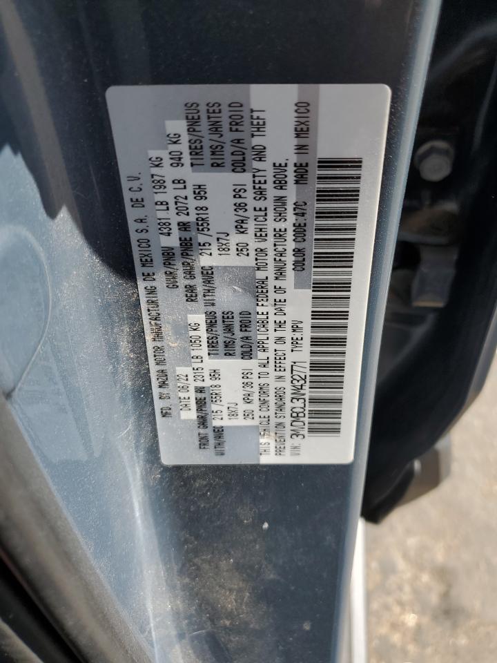 2022 MAZDA CX-30 PREFERRED VIN:3MVDMBCL3NM432771