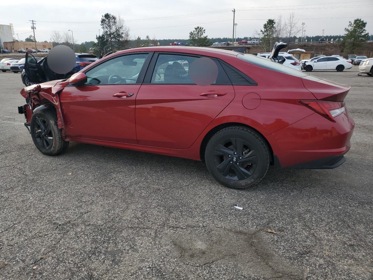 2023 HYUNDAI ELANTRA BLUE VIN:KMHLM4AJ6PU054031