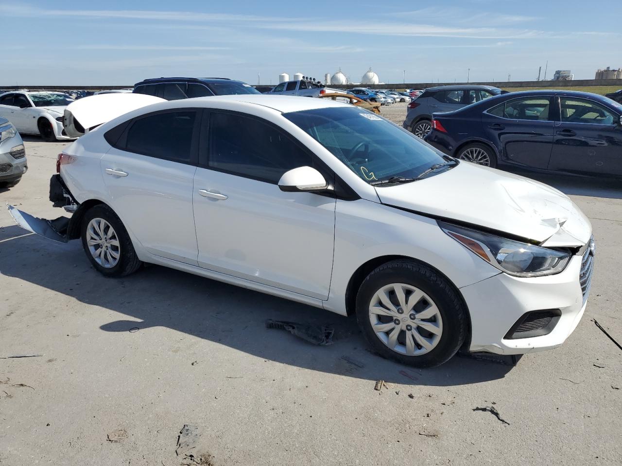 2022 HYUNDAI ACCENT SE VIN:3KPC24A67NE180142