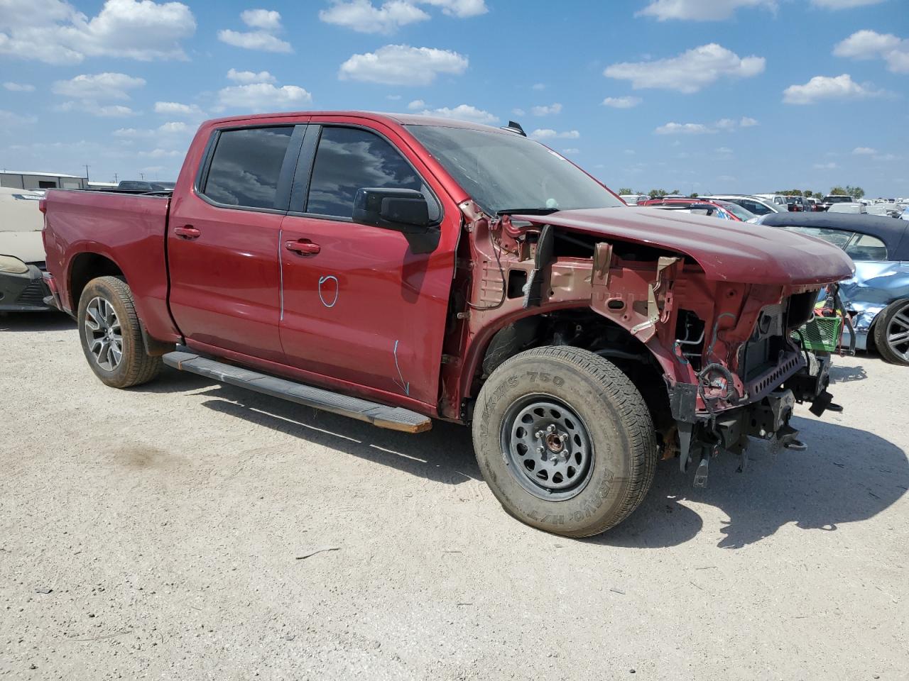 2022 CHEVROLET SILVERADO LTD C1500 RST VIN:3GCPWDED1NG164022