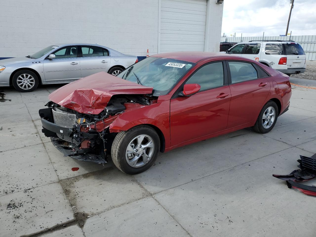 2022 HYUNDAI ELANTRA SE VIN:KMHLL4AG5NU349383