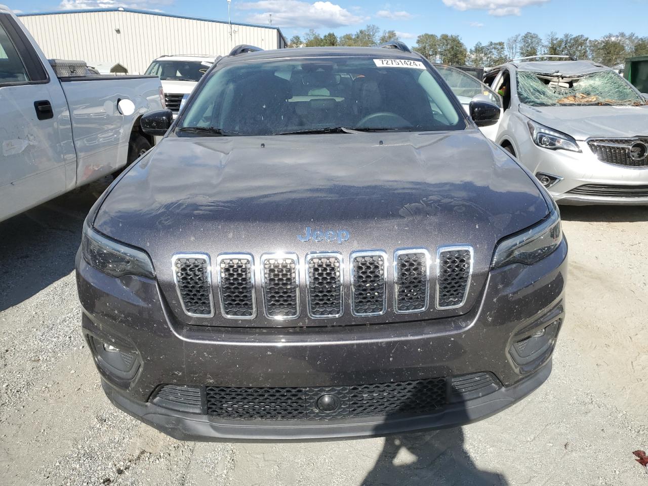 2022 JEEP CHEROKEE LATITUDE LUX VIN:1C4PJLMX6ND503312