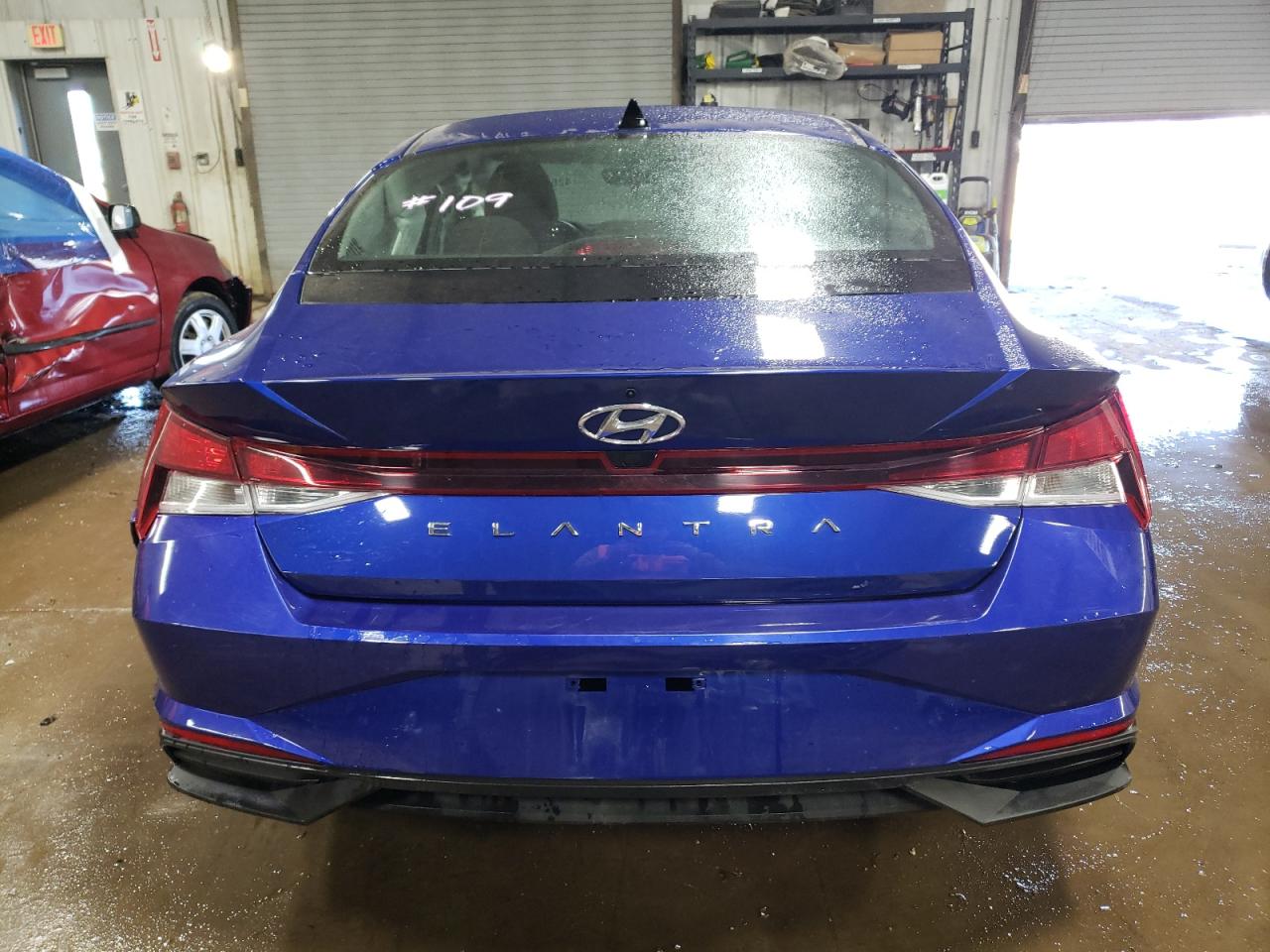 2022 HYUNDAI ELANTRA SEL VIN:5NPLS4AG4NH086143
