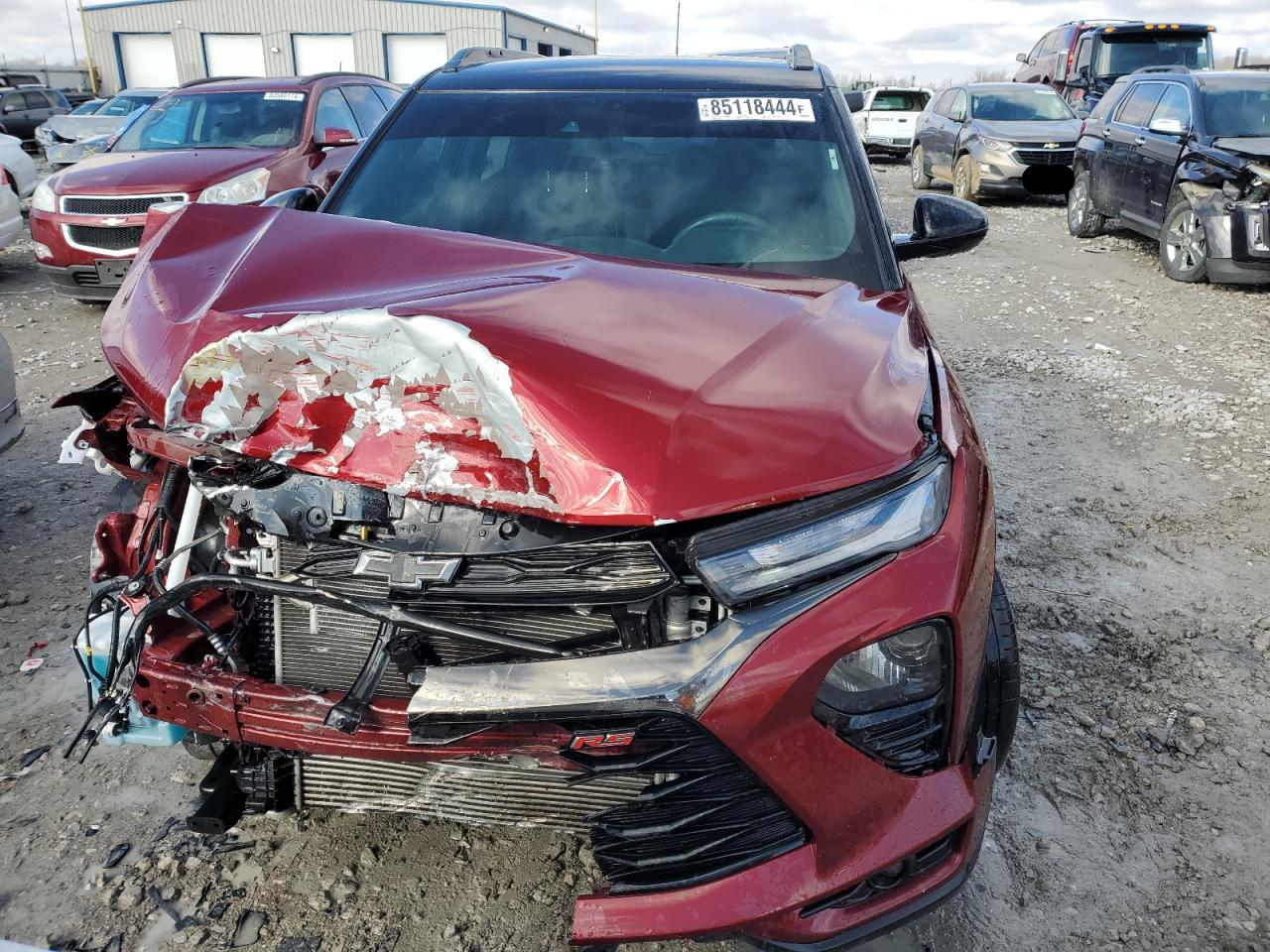 2022 CHEVROLET TRAILBLAZER RS VIN:KL79MTSL0NB023632