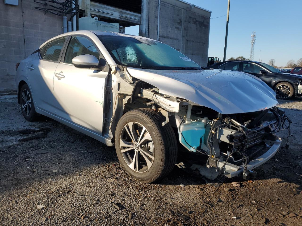 2022 NISSAN SENTRA SV VIN:3N1AB8CV7NY268936