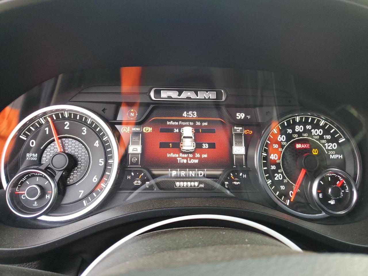 2022 RAM 1500 BIG HORN/LONE STAR VIN:1C6RRFFG5NN401193