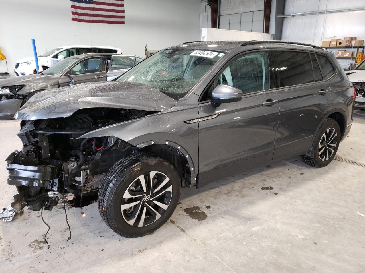 2022 VOLKSWAGEN TIGUAN S VIN:3VV0B7AX5NM073045