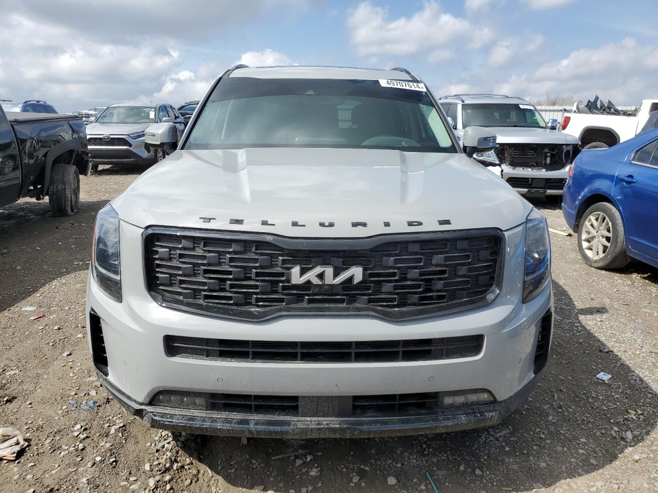 2022 KIA TELLURIDE SX VIN:5XYP5DHC8NG258645