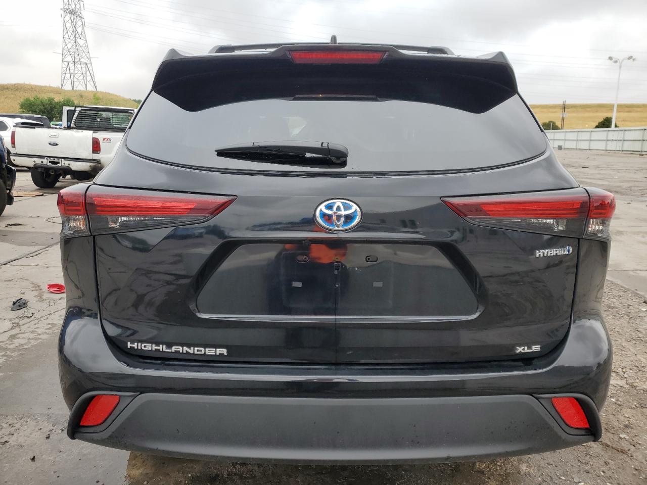 2024 TOYOTA HIGHLANDER HYBRID XLE VIN:5TDKBRCH8RS606472