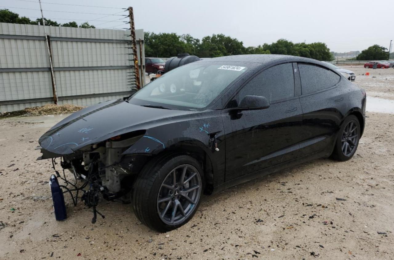 2022 TESLA MODEL 3  VIN:5YJ3E1EB3NF246063