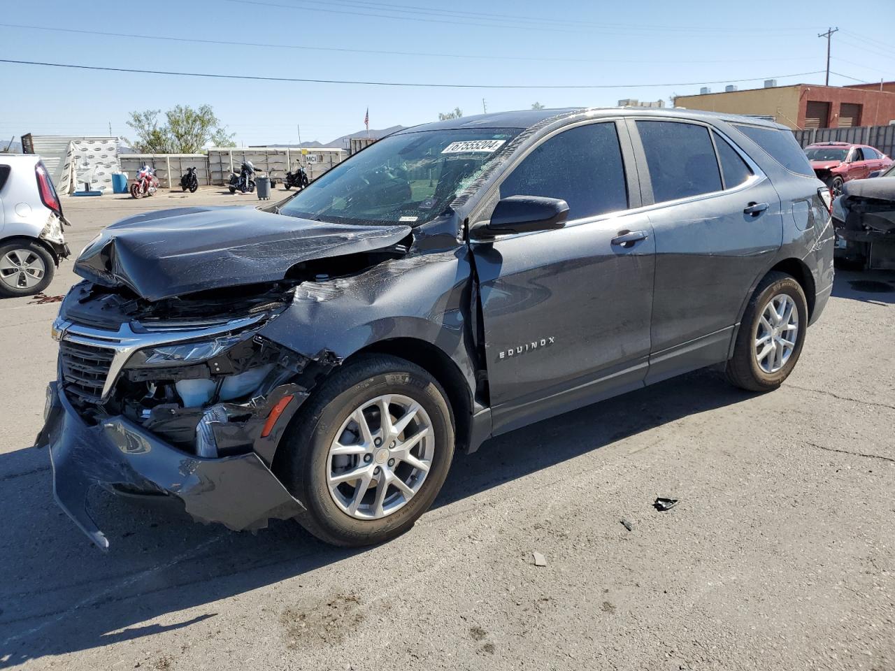 2022 CHEVROLET EQUINOX LT VIN:3GNAXKEV2NS222580