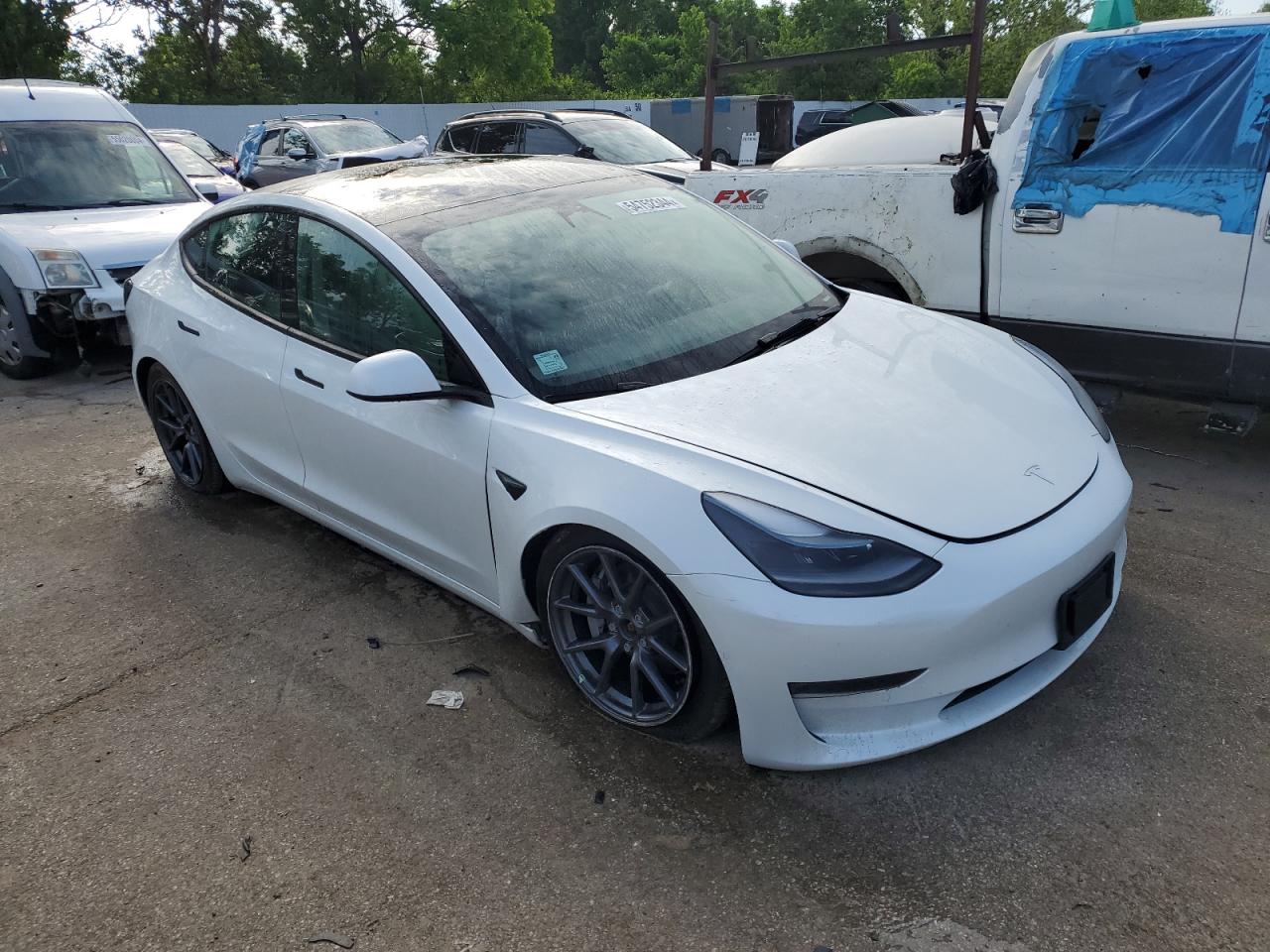 2022 TESLA MODEL 3  VIN:5YJ3E1EBXNF273406