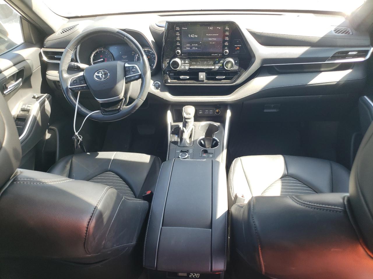 2022 TOYOTA HIGHLANDER XSE VIN:5TDLZRBH6NS173620