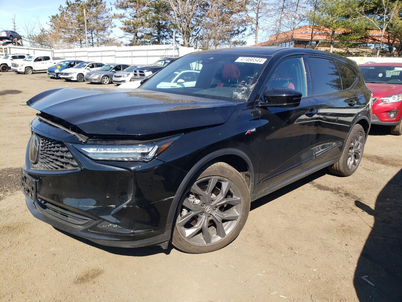 2022 ACURA MDX A-SPEC VIN:5J8YE1H07NL049122