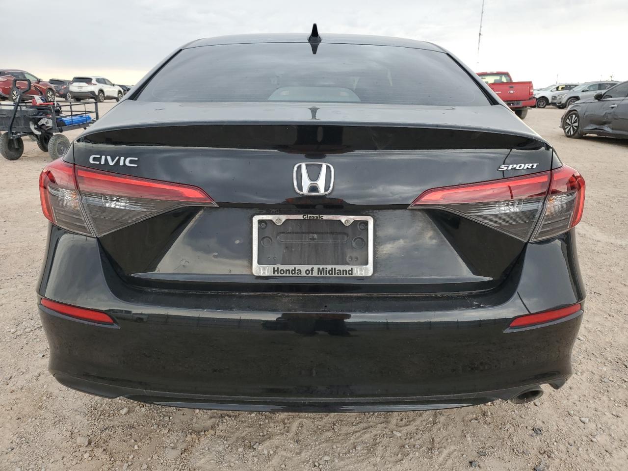 2022 HONDA CIVIC SPORT VIN:2HGFE2F59NH518865