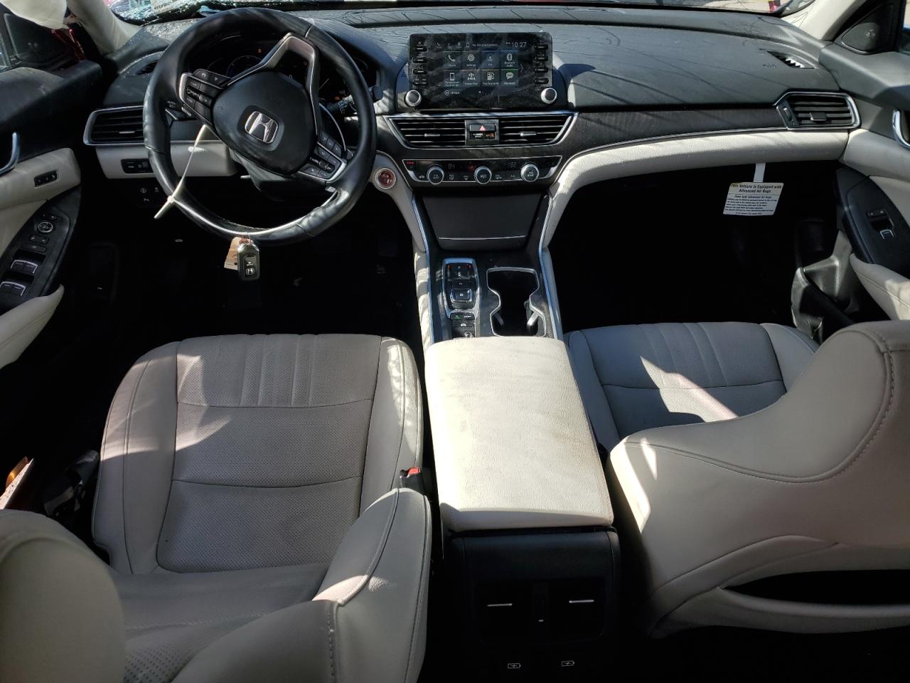 2022 HONDA ACCORD HYBRID EXL VIN:1HGCV3F55NA013848