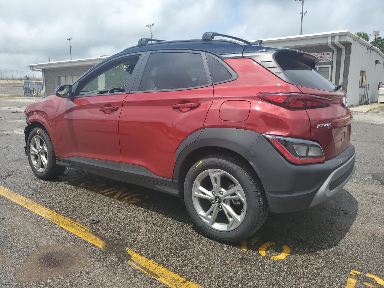 2022 HYUNDAI KONA SEL VIN:KM8K62AB1NU761781