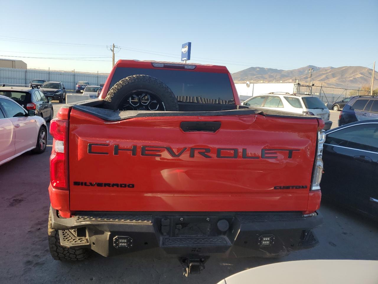 2022 CHEVROLET SILVERADO LTD K1500 CUSTOM VIN:3GCPYBEK9NG174763