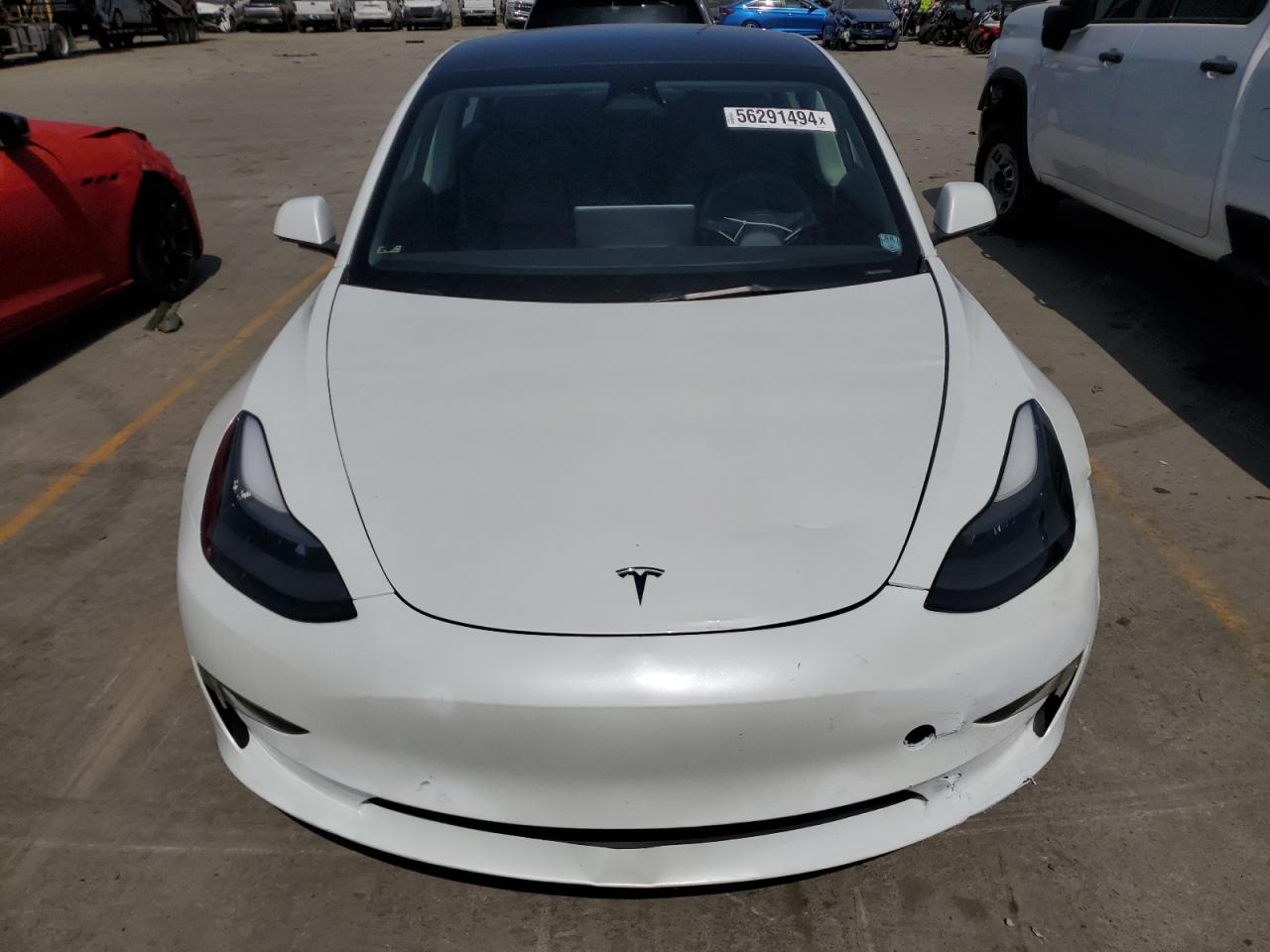 2022 TESLA MODEL 3  VIN:5YJ3E1EA9NF360642