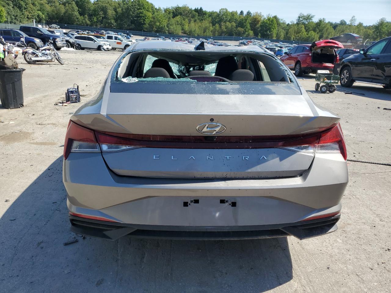 2022 HYUNDAI ELANTRA SEL VIN:KMHLS4AG0NU370337
