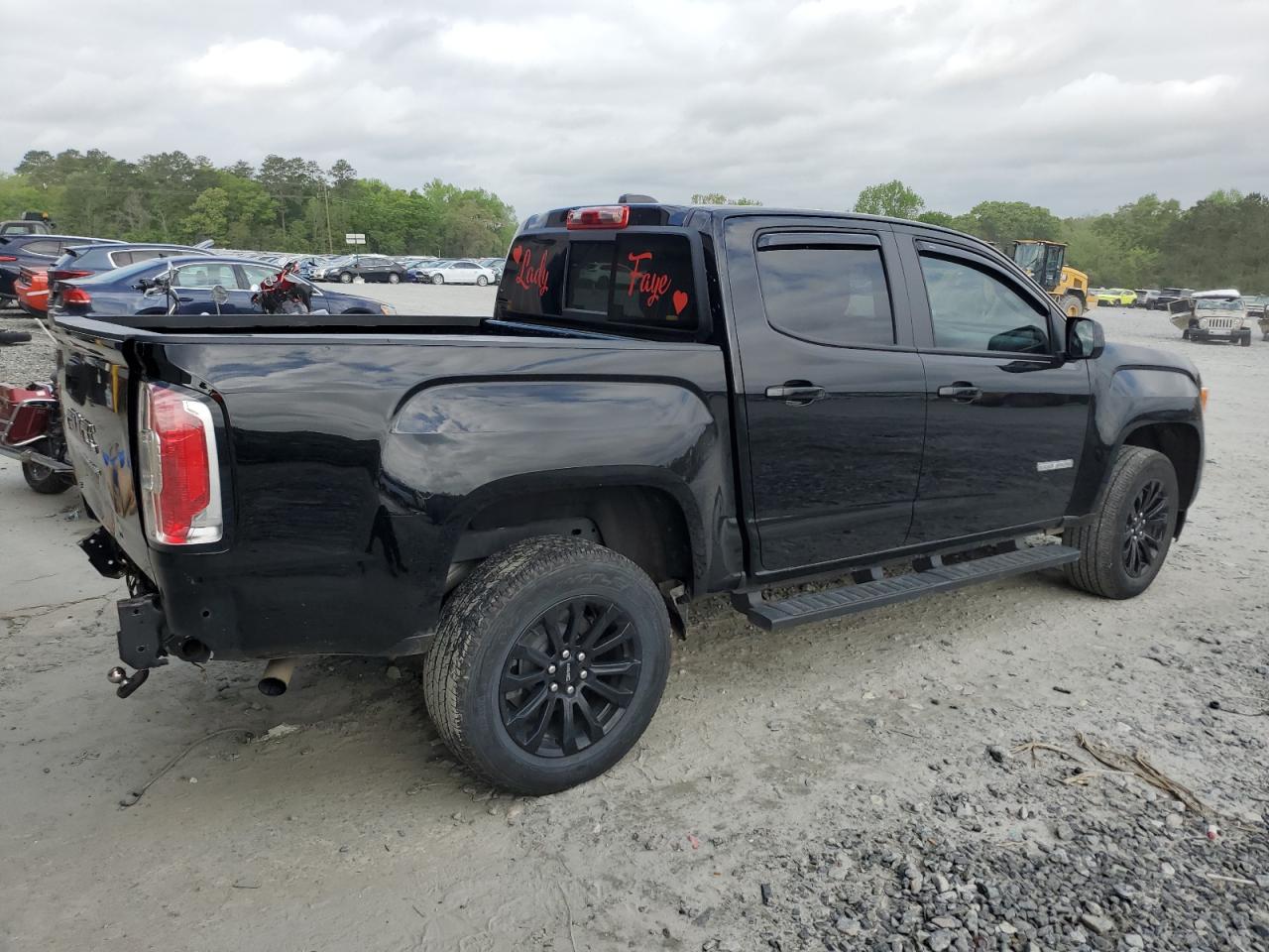 2022 GMC CANYON ELEVATION VIN:1GTG5CEN1N1257580