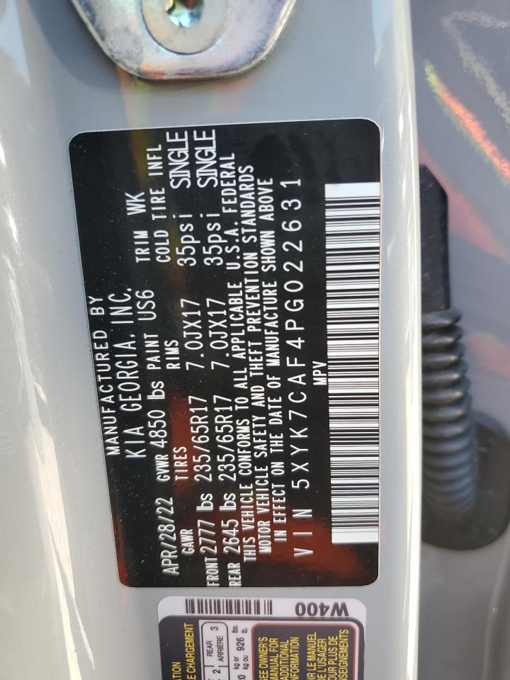 2023 KIA SPORTAGE X-PRO VIN:5XYK7CAF4PG022631