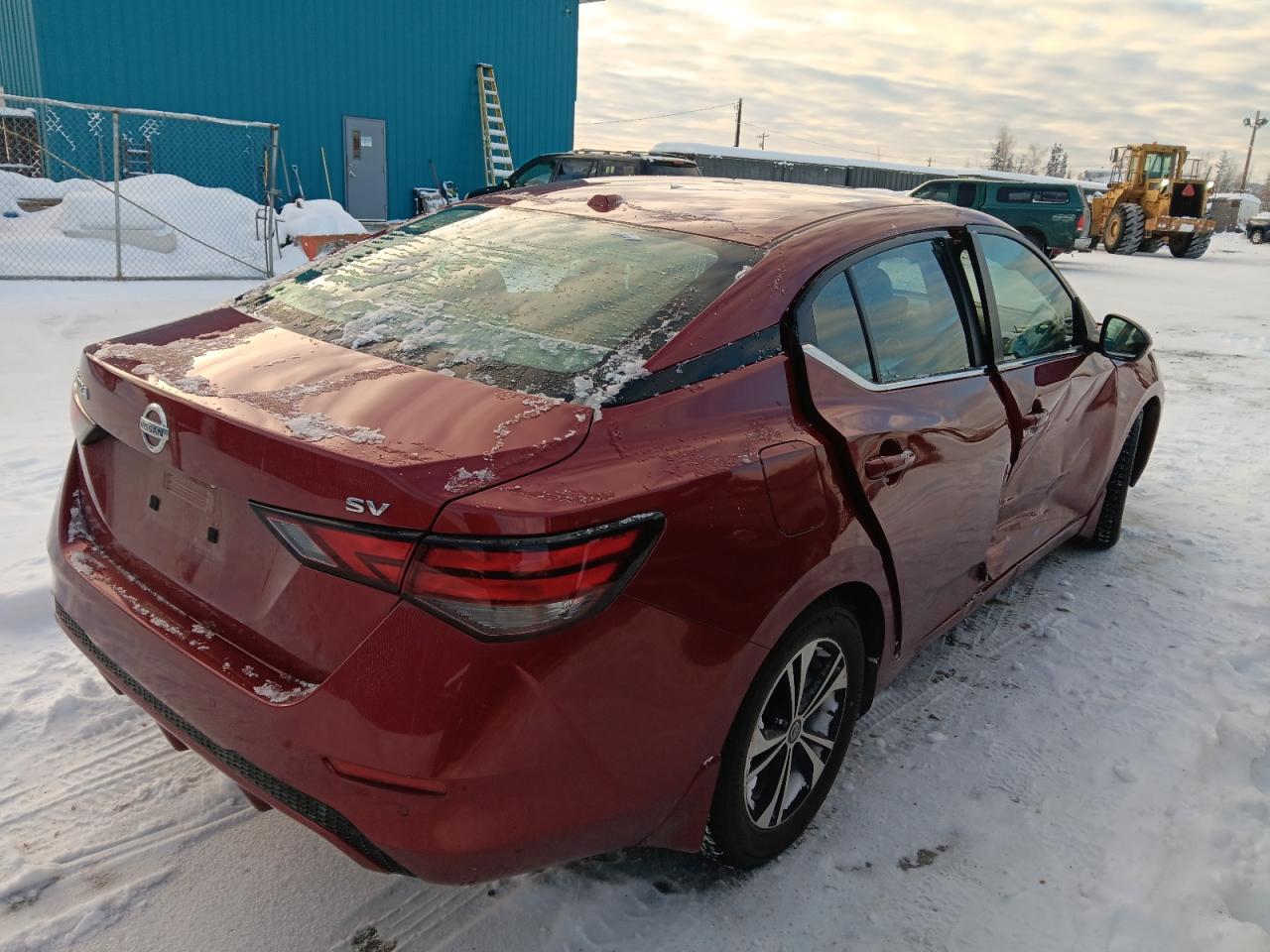 2022 NISSAN SENTRA SV VIN:3N1AB8CV5NY310682